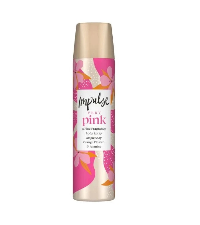 IMPULSE DEODORANT 75ML PINK 